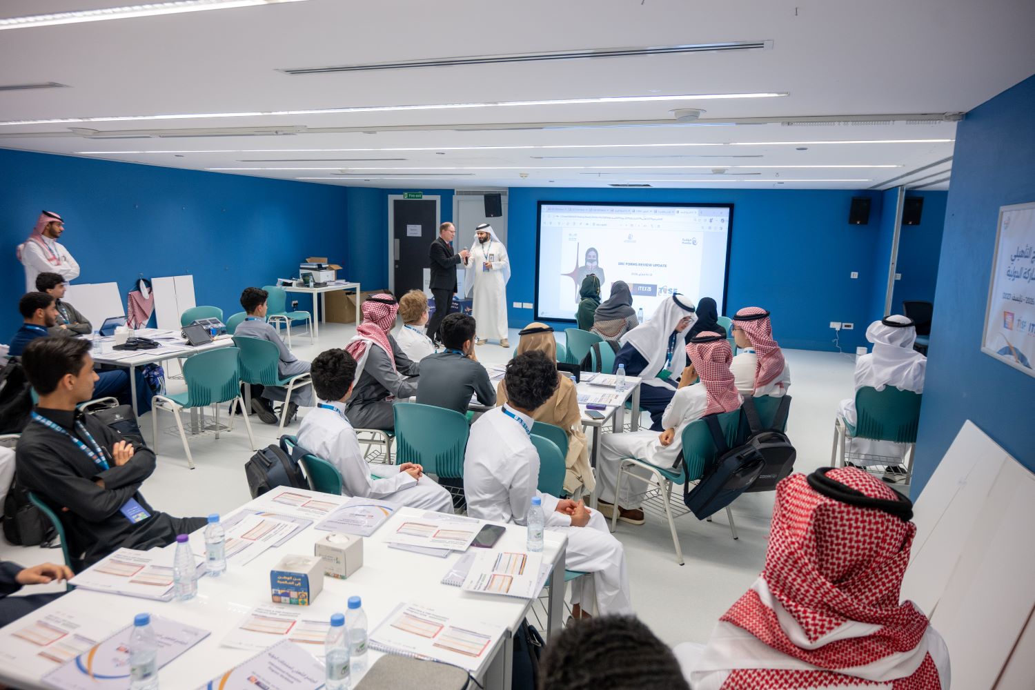 مدينة الملك عبدالله للطاقة الذرية والمتجددة تستضيف البرنامج التأهيلي للمشاركات الدولية بمشاركة 66 مبدعًا